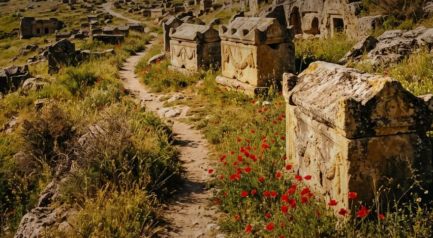 Nécropole antique de Hiérapolis, Pamukkale